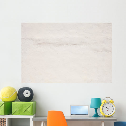 White Wall Wall Mural