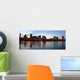 Portland Oregon Panorama at Dusk Wall Mural