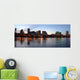 Portland Oregon Panorama at Dusk Wall Mural