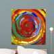 acrylic painting abstract background Wall Mural