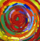 acrylic painting abstract background Wall Mural