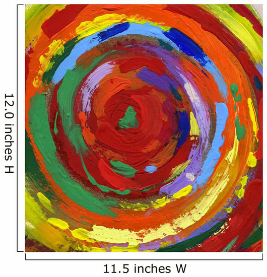 acrylic painting abstract background Wall Mural