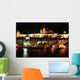 Prague Castle Night Wall Decal