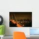 Bay Bridge Night Wall Decal