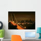 Bay Bridge Night Wall Decal