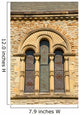 1800s Historic Church Stained Wall Decal