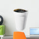 Disposable Coffee Cup With Clipping Path Wall Decal