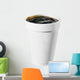 Disposable Coffee Cup With Clipping Path Wall Decal
