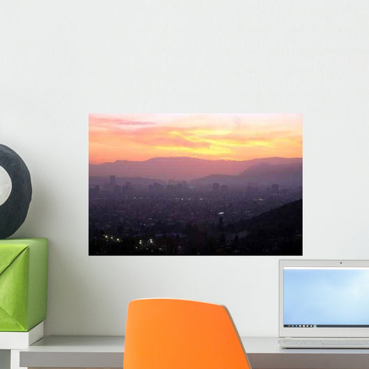Sunset Santiago Wall Decal