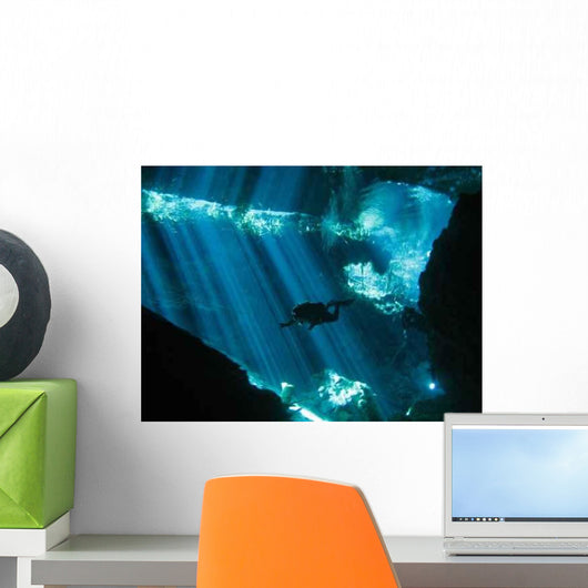 Sub Cenote Wall Decal