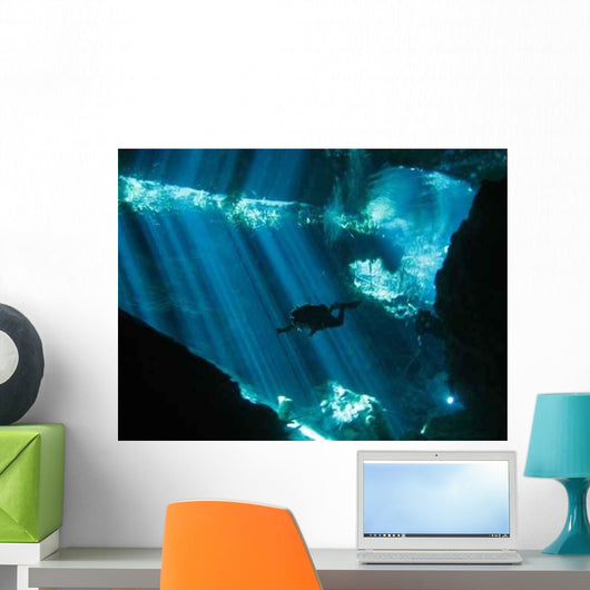 Sub Cenote Wall Decal