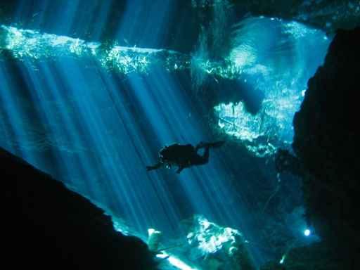 Sub Cenote Wall Decal