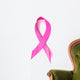 Breast Cancer Awareness Ribbon Wall Decal