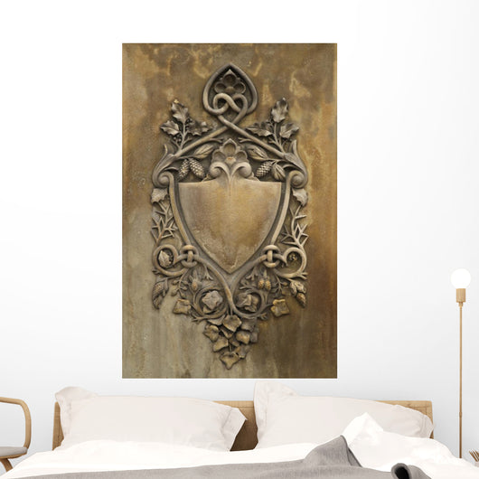 Stone Carved Shield