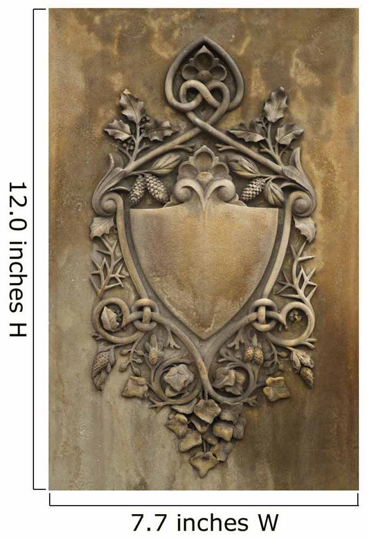 Stone Carved Shield