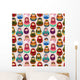Russian babushka dolls Wall Mural