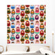 Russian babushka dolls Wall Mural