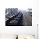 train cars Wall Mural