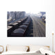 train cars Wall Mural