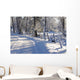 Winter Landscape Wall Mural