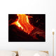Pele Weaving Her Braids Wall Decal
