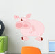 Funny Pig. Wall Decal