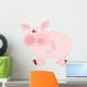 Funny Pig. Wall Decal