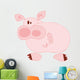 Funny Pig. Wall Decal