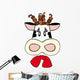 Dairy Cow Face. Wall Decal