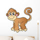 Cute small monkey Wall Decal