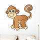Cute small monkey Wall Decal