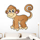Cute small monkey Wall Decal