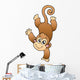 Funny Cute Monkey Wall Decal