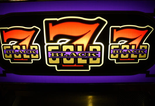 Bright Colorful Slot Machine Sign Wall Mural