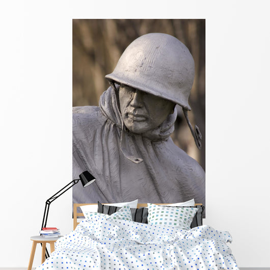 korean war soldier Wall Mural