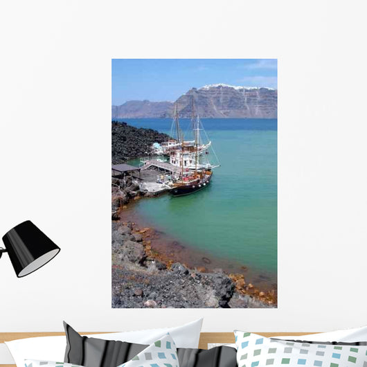 Ile Santorin Wall Decal