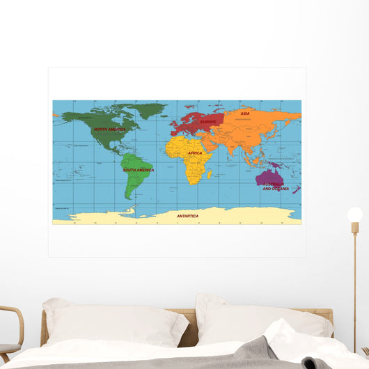 World Map with Names
