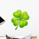 Lucky Four Leafed Clover Wall Decal