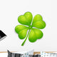 Lucky Four Leafed Clover Wall Decal
