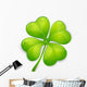 Lucky Four Leafed Clover Wall Decal