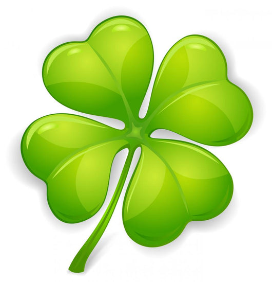Lucky Four Leafed Clover Wall Decal