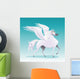 Pegasus Funny Cartoon and Wall Mural