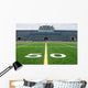 Fifty Yard Line with Bleachers Wall Mural