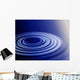 Wellenkreise Wall Decal