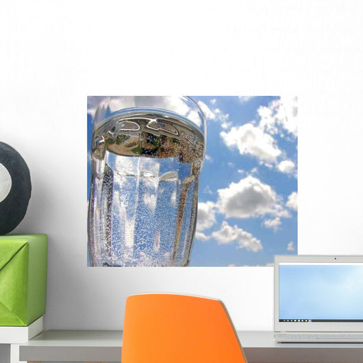 Glass Water Wall Decal