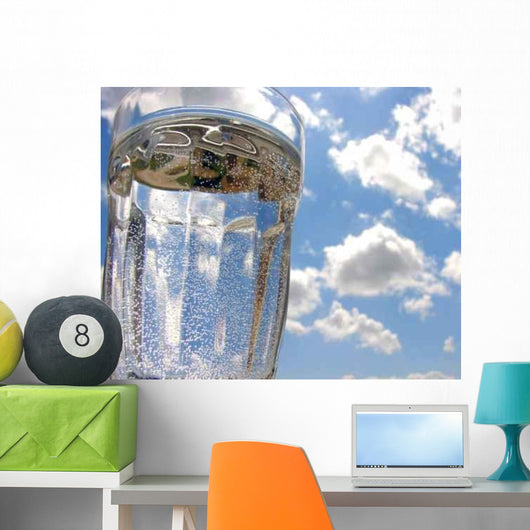 Glass Water Wall Decal