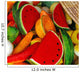 Paper Mache Fruit and Vegetable Wall Mural