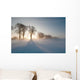 Wintertime Landscape Wall Decal