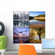 Four seasons collage Wall Mural