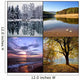 Four seasons collage Wall Mural